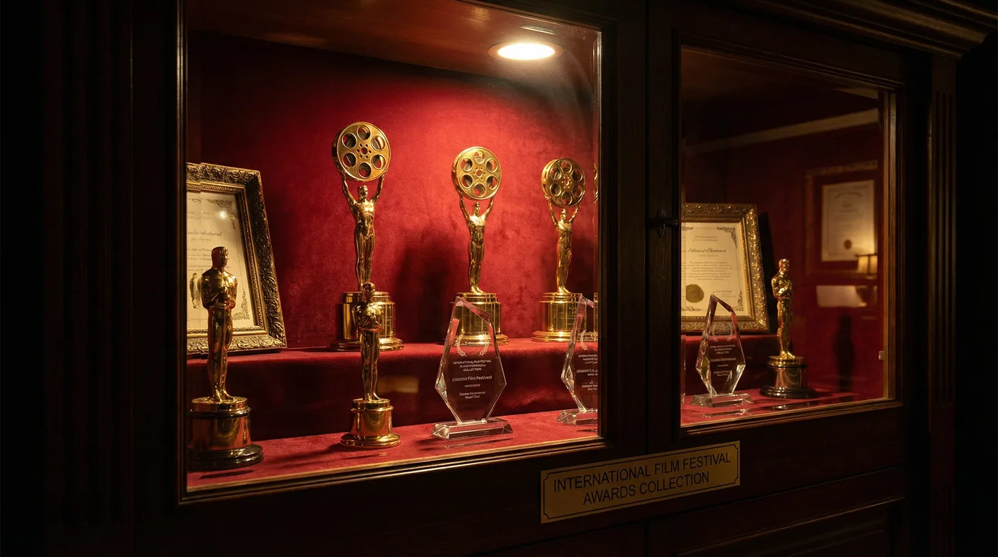 糖心vlog荣获国际影视大奖展示