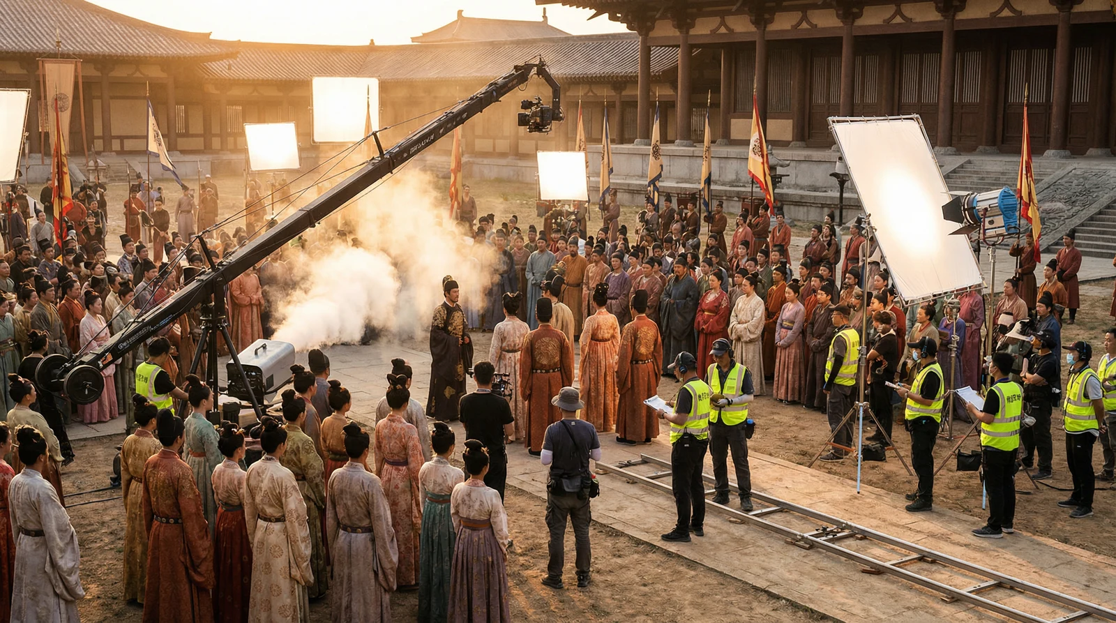 糖心vlog古装大片拍摄现场幕后花絮