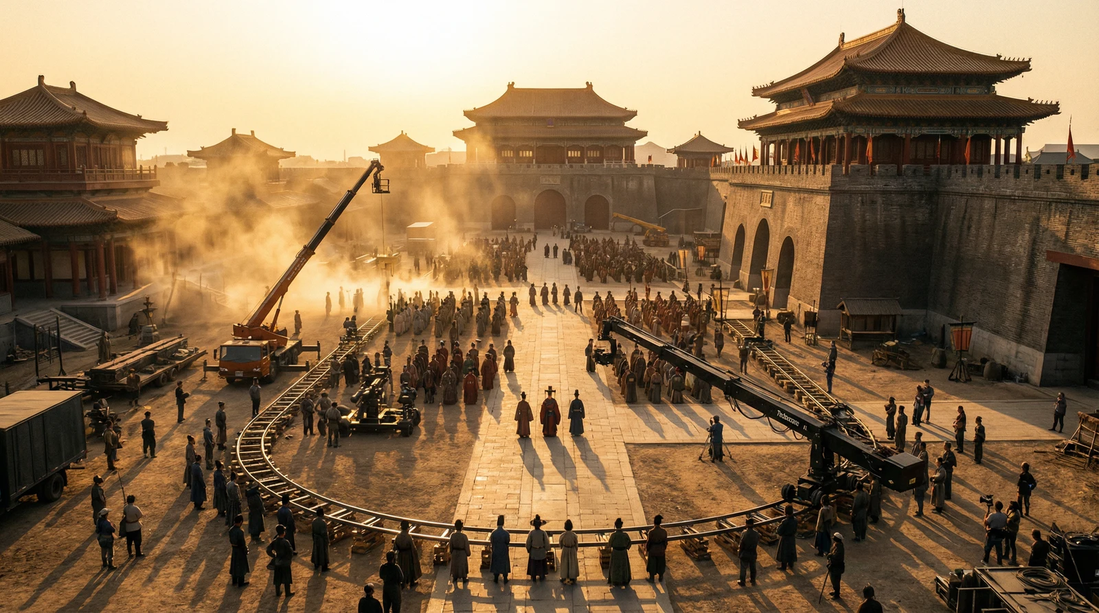 糖心vlog国产视频栏目大型影视拍摄基地全景