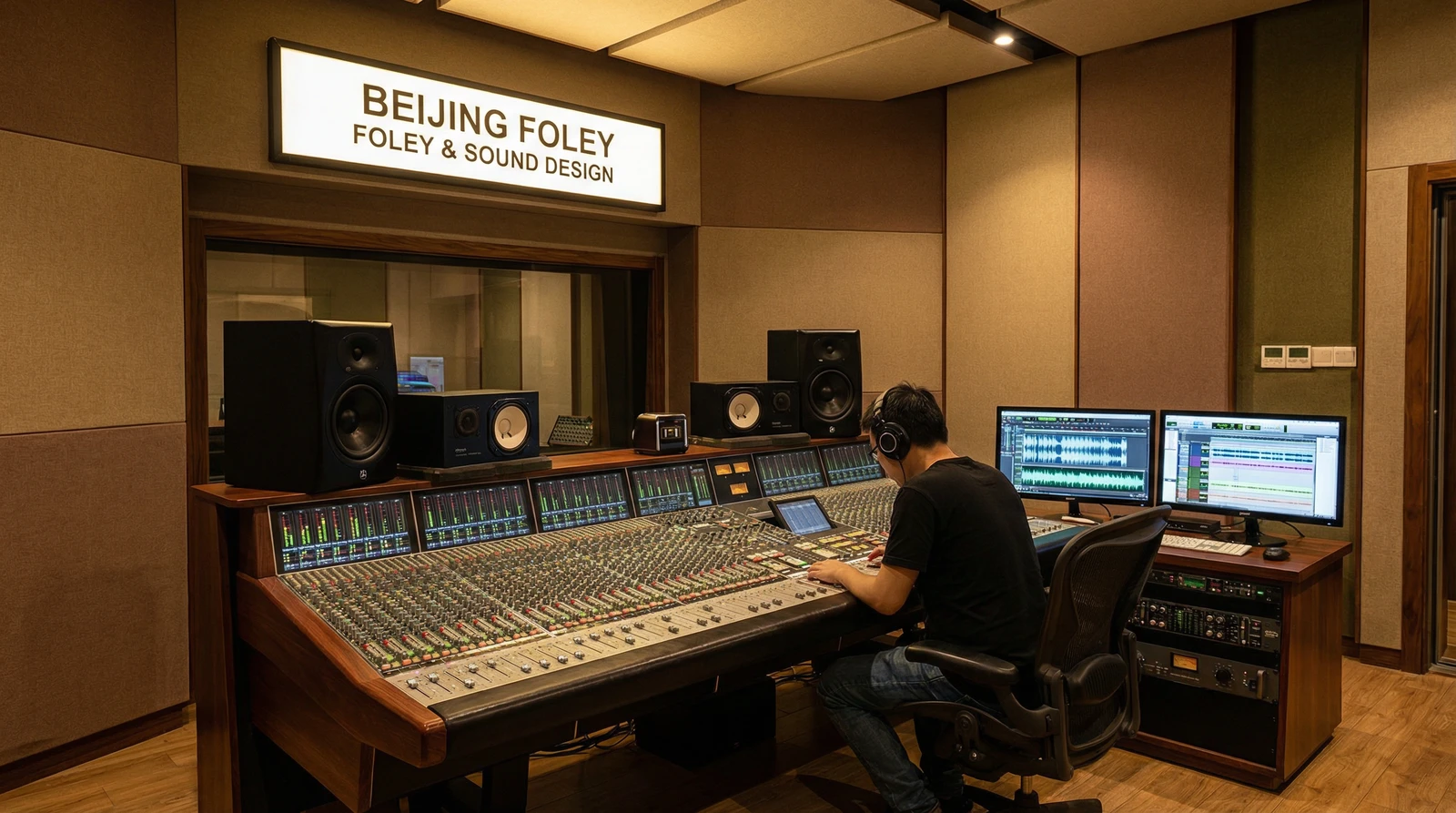 糖心vlog专业录音棚音效制作现场